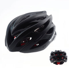 Matte Multi-Colored Integrally Molded Cycling Helmet