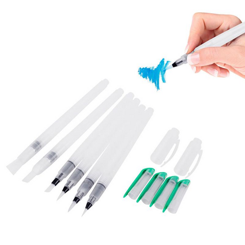 6pcs/set Fiber Hair Pastry Cake Pen