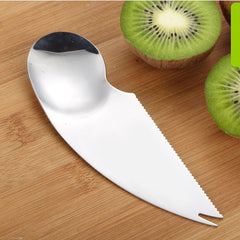 2 In 1 Stainless Steel Kiwi Peeler