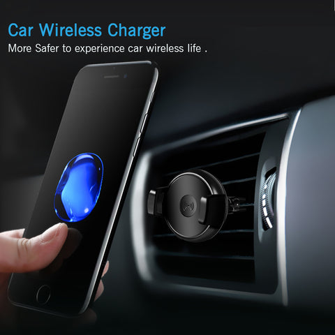 Car Air Vent Mount Qi Wireless Charger