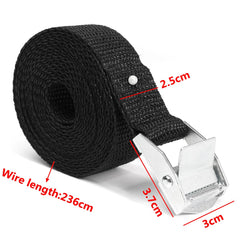 2Pcs Cam Buckle Strap