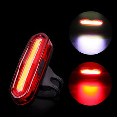 USB Rechargeable LED Bicycle Tail Light