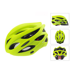 Matte Multi-Colored Integrally Molded Cycling Helmet