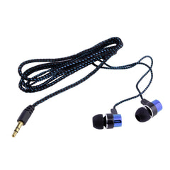 3.5mm Fiber Cloth Stereo Earphones