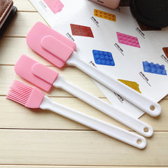 3PCS Kitchen Silicone Cream Butter Spatula