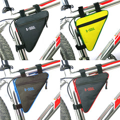 Triangle-Framed Zipped Bicycle Bag