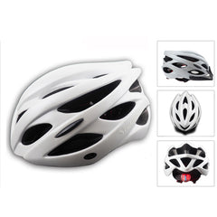 Matte Multi-Colored Integrally Molded Cycling Helmet