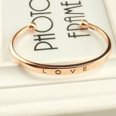 'Love' cuff