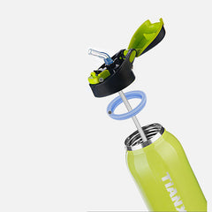 Stainless Steel Outdoor Straw-Liip Water Bottle (500ml)