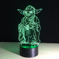 Star Wars Yoda LED Night Light