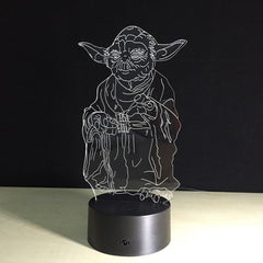 Star Wars Yoda LED Night Light