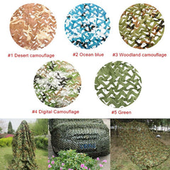 Military Camouflage Sun Shade 5x3