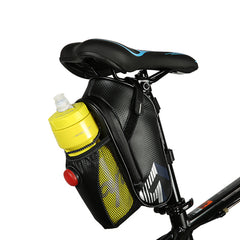 Roswheel Rainproof Saddle Bag /w LED Lights And Bottle Bag