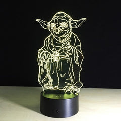 Star Wars Yoda LED Night Light