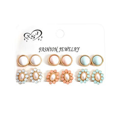 3-in-1 vintage earrings