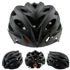 Matte Multi-Colored Integrally Molded Cycling Helmet