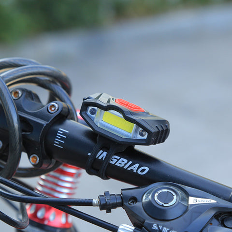 USB Rechargeable Waterproof Bicycle Handlebar Light