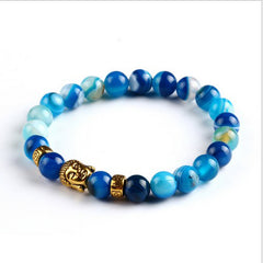 Beaded 'Buddha' bracelet