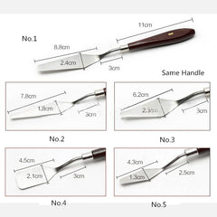 5pcs/Set Stainless Steel Spatula