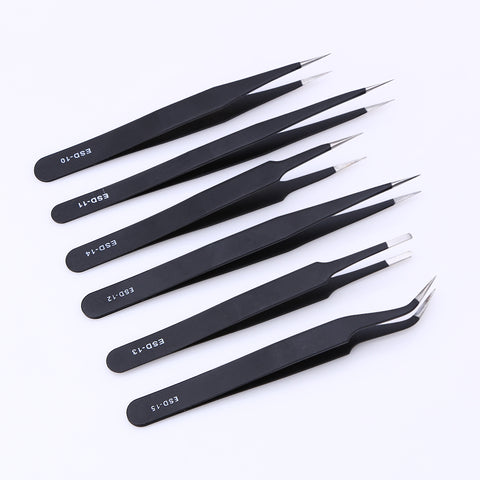 Anti-static Stainless Steel Tweezers