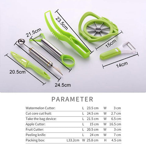 Stainless Steel Slicer Set