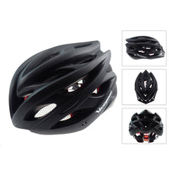 Matte Multi-Colored Integrally Molded Cycling Helmet