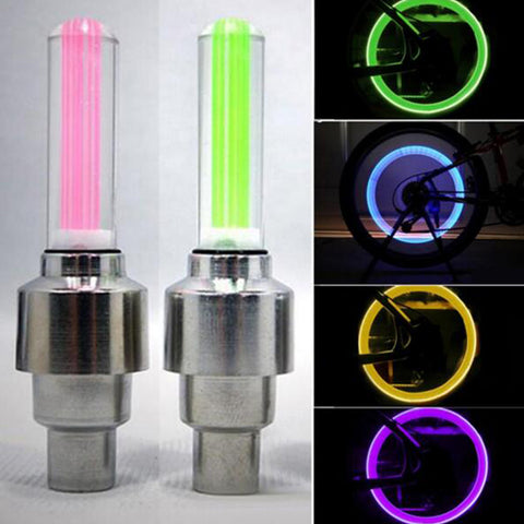 4-Color Bicycle LED Wheel Lights