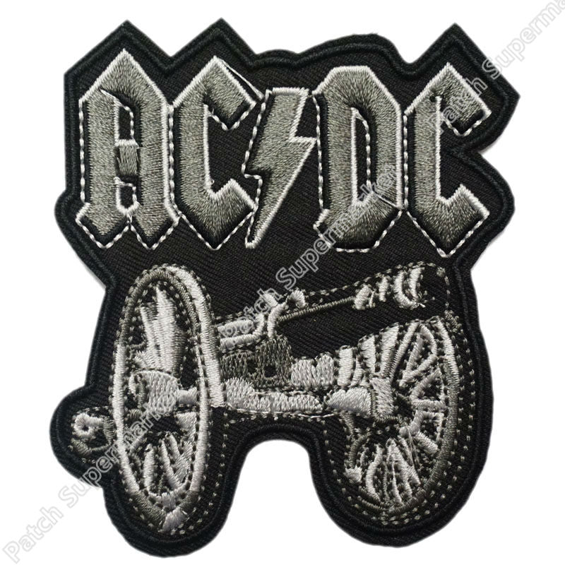 AC DC Badge