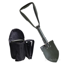 Army Military Portable Folding Spade Shovel Pick Axe