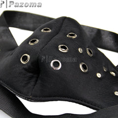Studded Steampunk Biker Mask