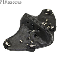 Studded Steampunk Biker Mask