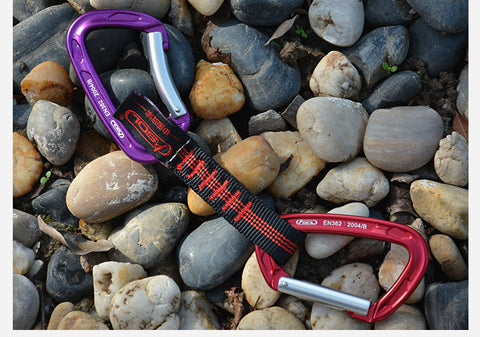 ASOL Outdoor Rock Climbing Quickdraws