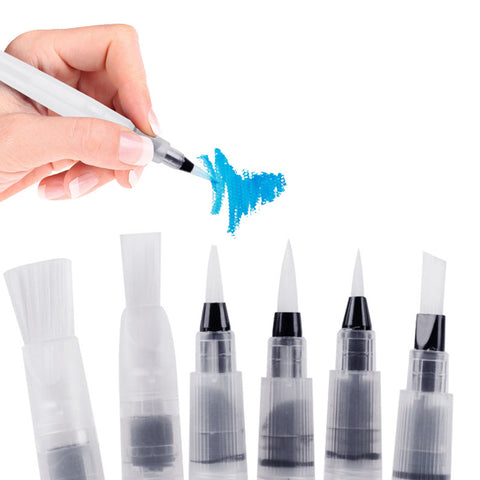 6pcs/set Fiber Hair Pastry Cake Pen