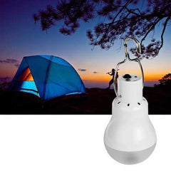 Solar-Powered LED Outdoor Lamp