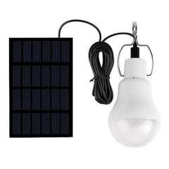 Solar-Powered LED Outdoor Lamp