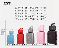 Travel Suitcase+Handbag