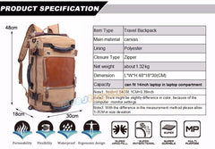 KAKA Brand Stylish Travel Backpack