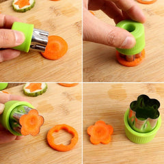 Stainless Steel Puzzle Fruit Vegetable Cutter