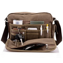 Multifunction Men Canvas Bag