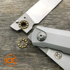 LDT Zebra MS2 Ball Bearing Folding Knife