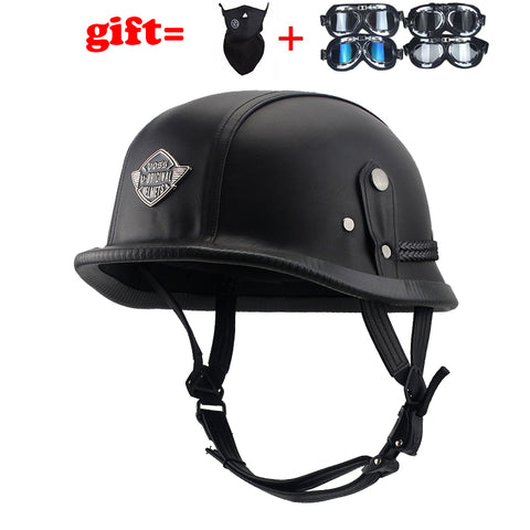 Retro Biker Helmet