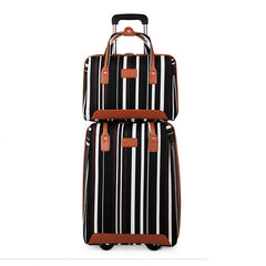 Women's Handbag Rolling Luggage Set