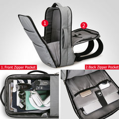 Huge Capacity Waterproof USB Backpack
