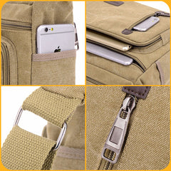 Men's Vintage Canvas Bag