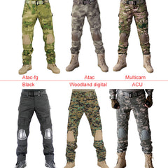 Military Tactical Pants with Knee Pad