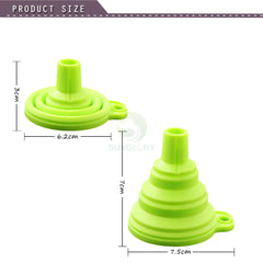 Mini Silicone Foldable Funnel