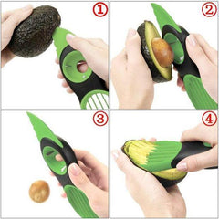 Multifunctional 3-in-1 Avocado Splitter/Slicer