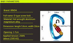 25kN Carabiner/Buckle