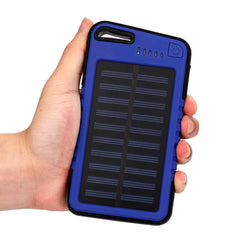 Dual-USB Waterproof Solar Power Battery Charger For All Phones - Free Product, Just Cover Shipping