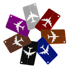 Aluminium Travel Luggage Baggage Tag